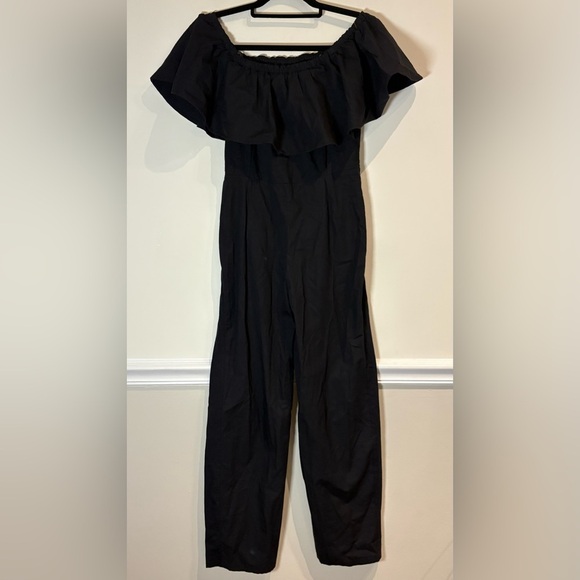 Samantha Pleet Primrose Jumpsuit Black Size 2 - Picture 2 of 7